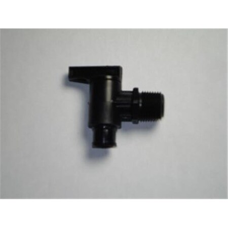 18964BLACK 0.37 in. Fresh Water Tank Drain Valve Dual Hose